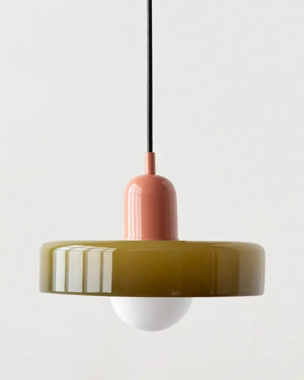 Lampa wisząca MEMPHIS Olive & Coral